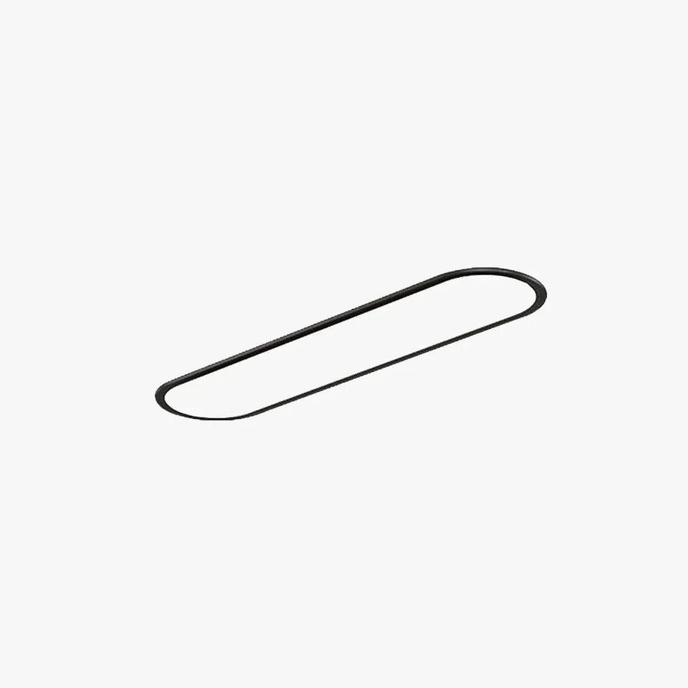 Oval White LED Recessed Ceiling Light - Clowas