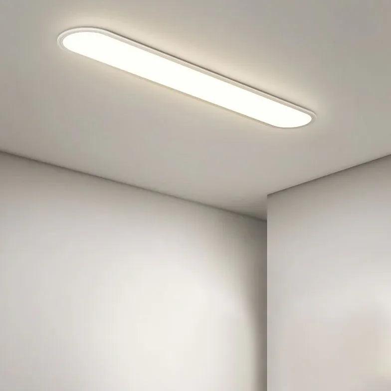 Oval White LED Recessed Ceiling Light - Clowas