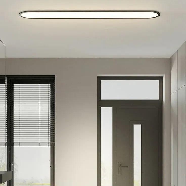 Oval White LED Recessed Ceiling Light - Clowas