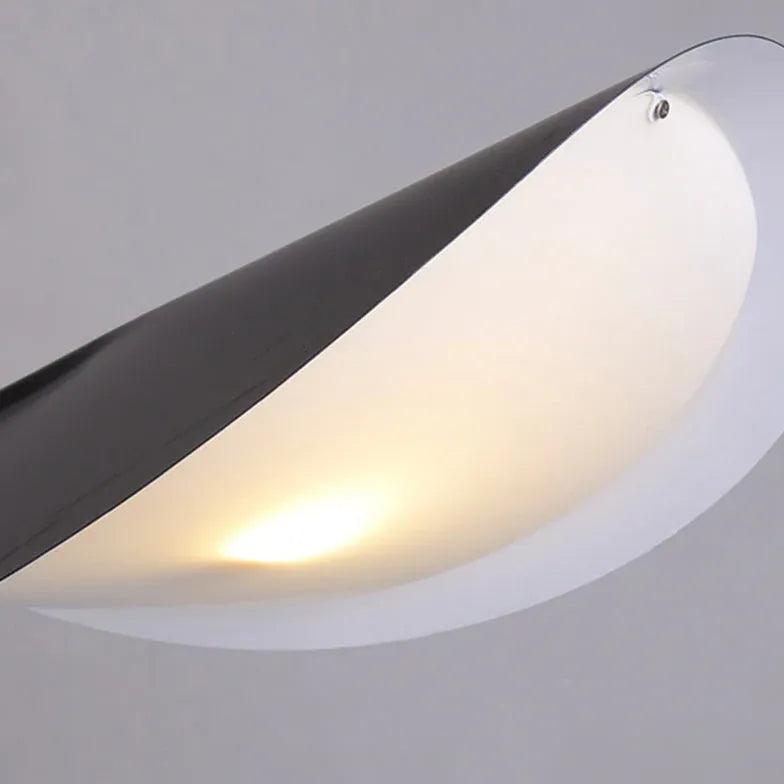 Black LED Curved Arc Floor Lamp - Clowas