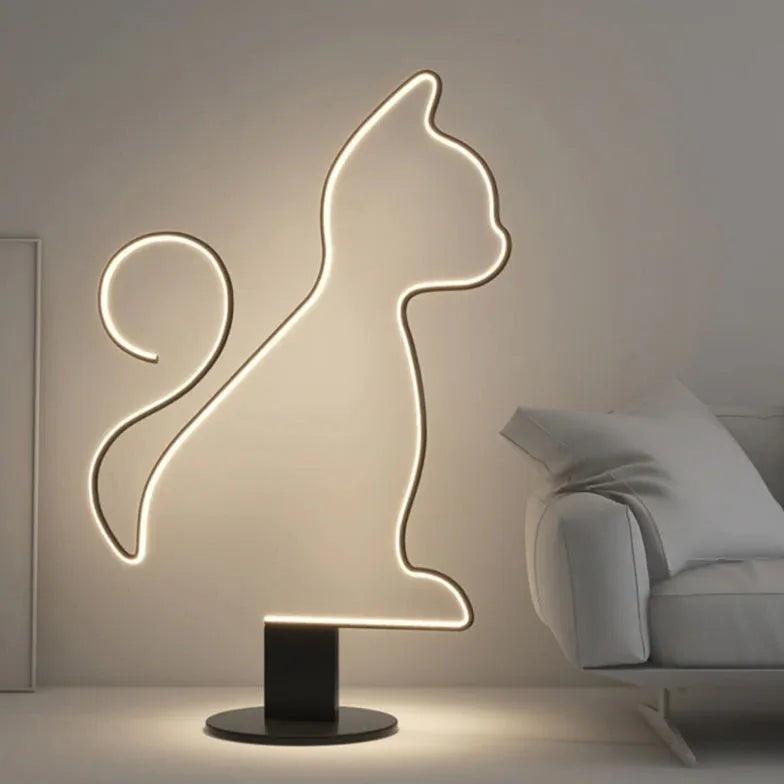 Animal Outline LED Decorative Table Lamp - Clowas