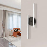 Dual Linear Round Led Modern Wall Lights - Clowas
