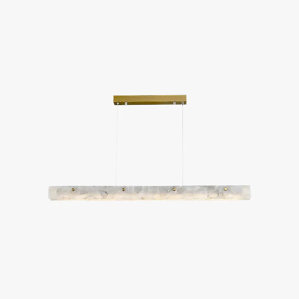 Onyx Finish White Dining Room Pendant Light - Clowas