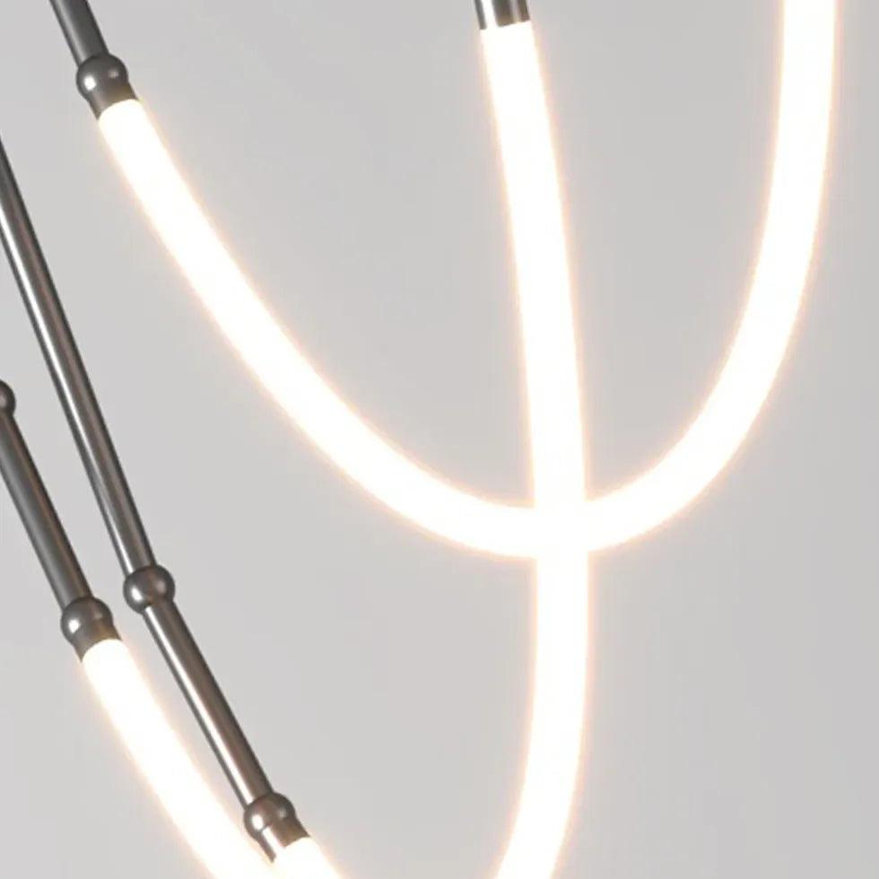 Streamlined Black Modern Dining Room Pendant Light - Clowas