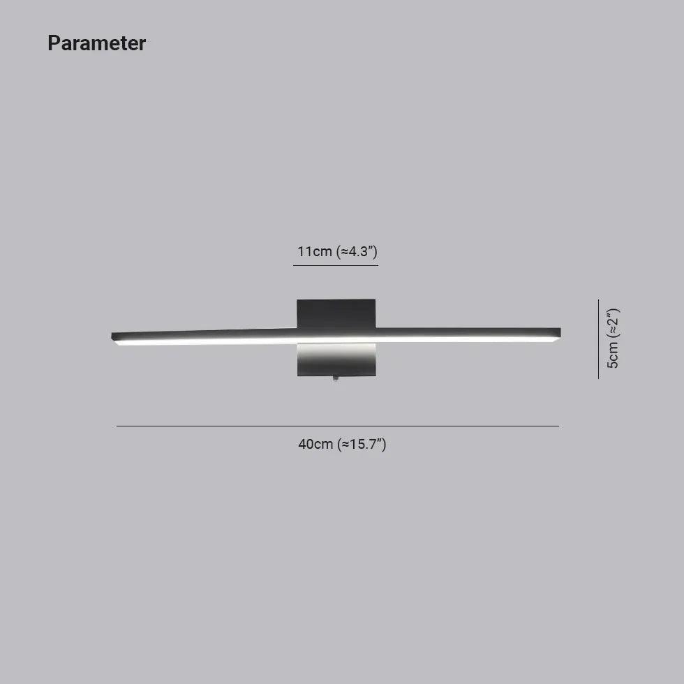 Square Linear Led Bathroom Mirror Lights - Clowas