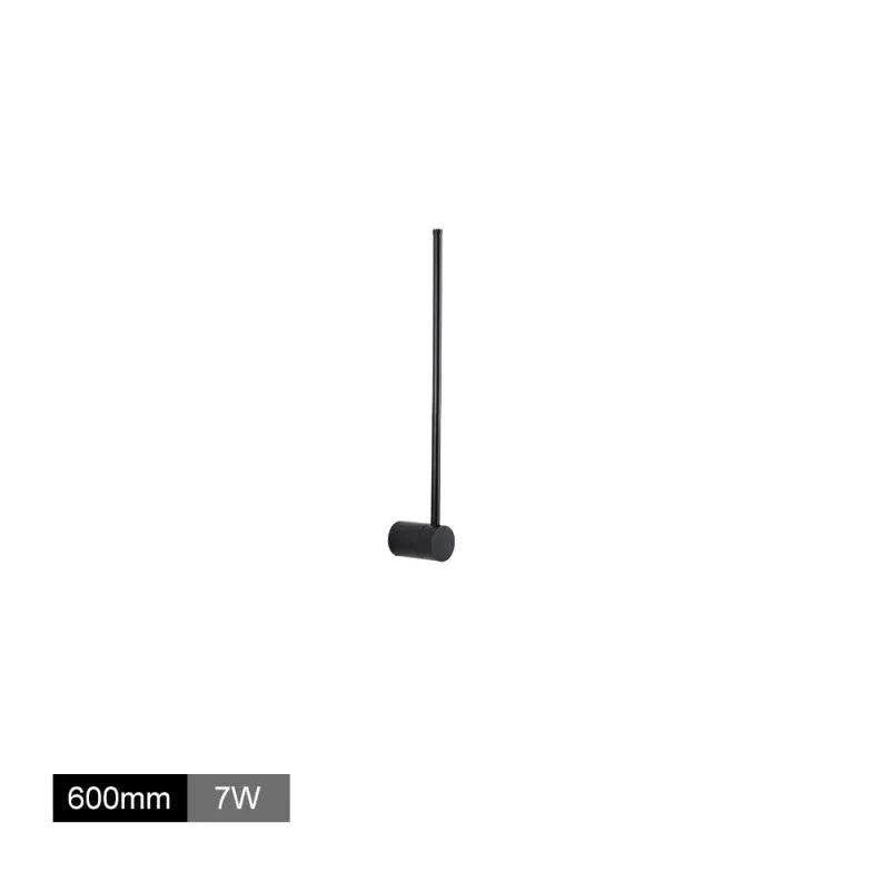 Black Linear Modern Wall Light - Clowas