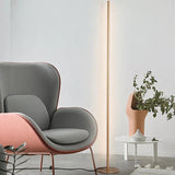 Slim Cylindrical Minimalist Floor Lamp - Clowas