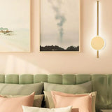 Vertical Round Led Modern Wall Lights - Clowas