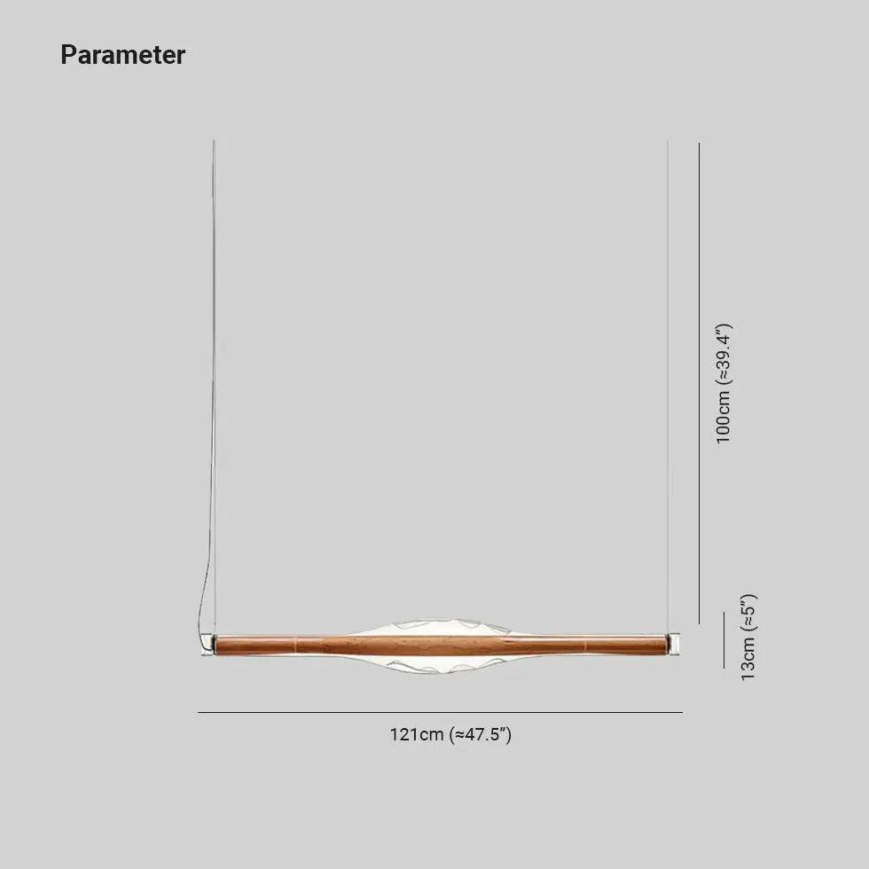 Tubular Modern LED Dining Room Pendant Light - Clowas