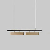 Linear Metal Dining Room LED Pendant Light - Clowas