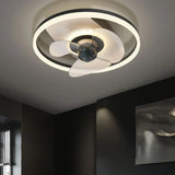 Modern Slim Ceiling Fan Lighting for Living Room