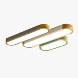 Elliptical Modern Hallway Flush Ceiling Lights - Clowas