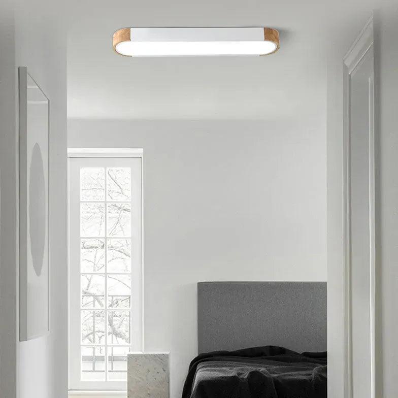 Elliptical Modern Hallway Flush Ceiling Lights - Clowas