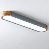 Elliptical Modern Hallway Flush Ceiling Lights - Clowas