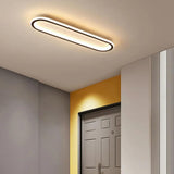 Elongated Oval LED Modern Flush Ceiling Lights - Clowas