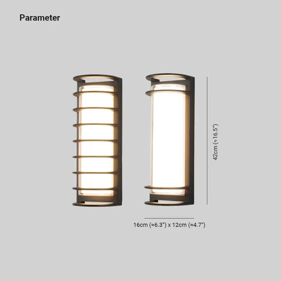 Energy-Efficient LED Exterior Outdoor Wall Light - Clowas