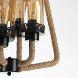 Vintage Glass Industrial Style Pendant Light for Coffee Shop