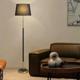 Iron and Fabric Floor Lamp for Living Room