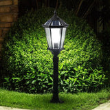 Waterproof Hexagonal Solar Pillar Lights for Outdoor