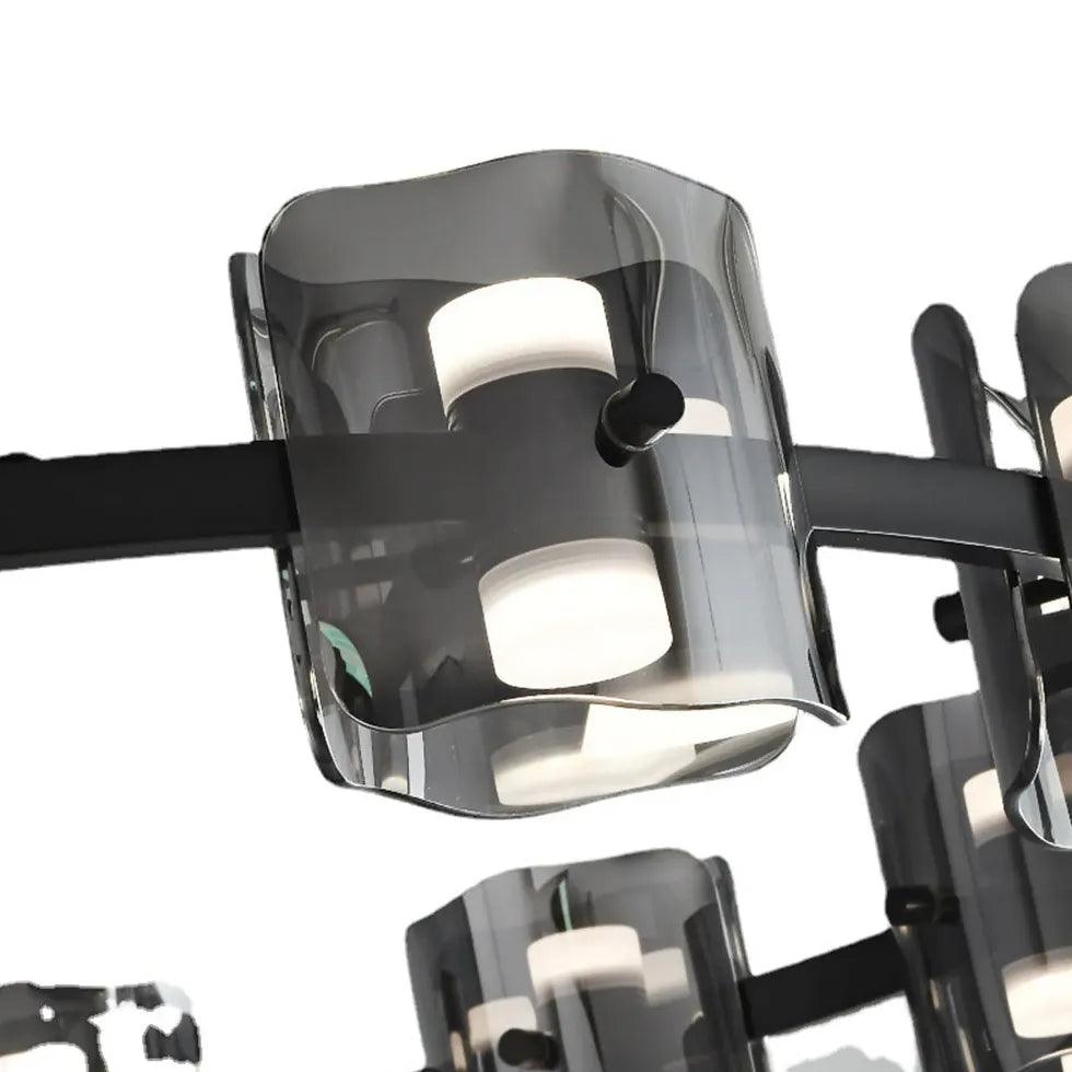 Gold Ring Frame Bedroom Pendant Light - Clowas