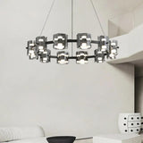 Gold Ring Frame Bedroom Pendant Light - Clowas