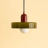 Morandi Pendant Light Glass Height Adjustable for Dining Room