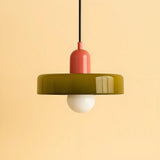 Morandi Pendant Light Glass Height Adjustable for Dining Room