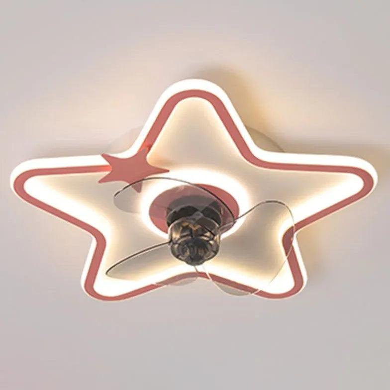 Fantasy Invisible Fan LED Ceiling Fan With Light - Clowas