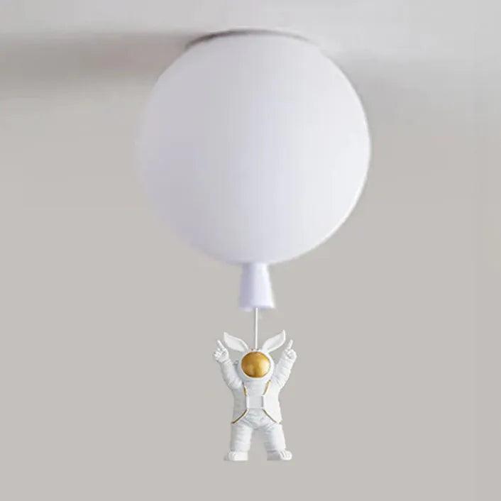Astronaut Cartoon Design Bedroom Ceiling Light - Clowas