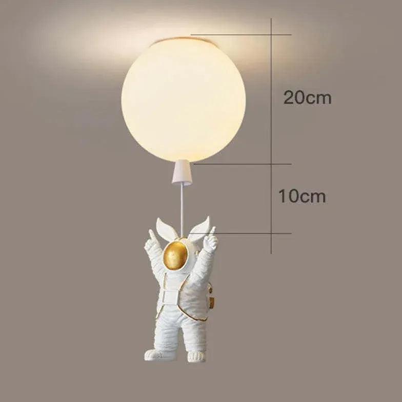 Astronaut Cartoon Design Bedroom Ceiling Light - Clowas