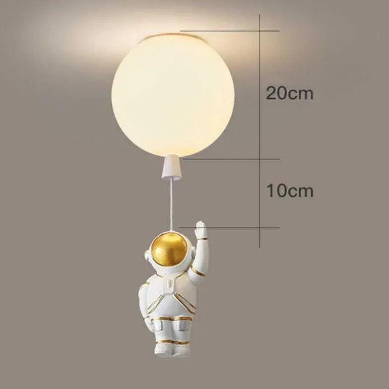 Astronaut Cartoon Design Bedroom Ceiling Light - Clowas