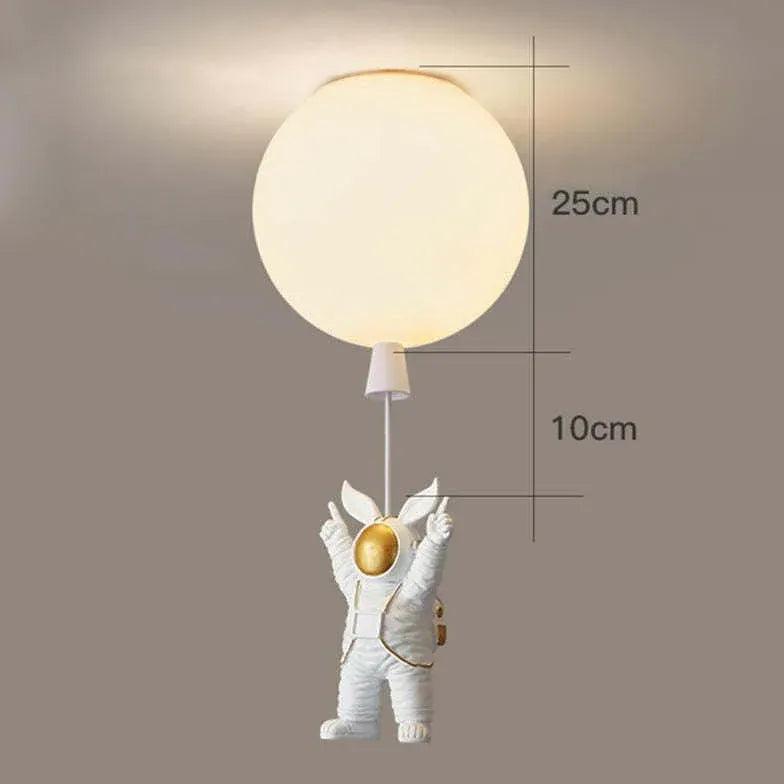 Astronaut Cartoon Design Bedroom Ceiling Light - Clowas