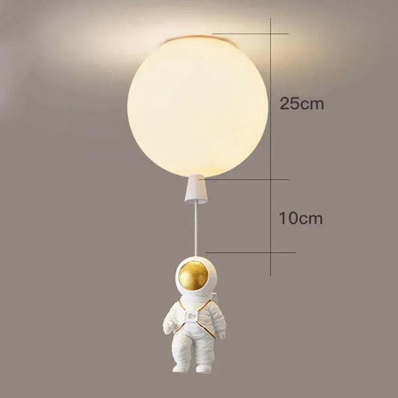 Astronaut Cartoon Design Bedroom Ceiling Light - Clowas