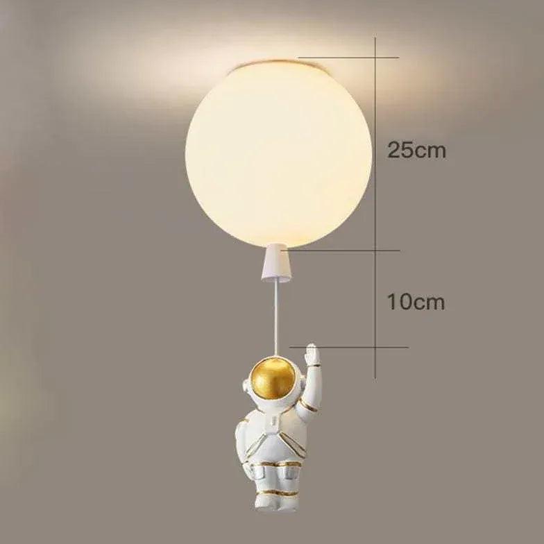 Astronaut Cartoon Design Bedroom Ceiling Light - Clowas
