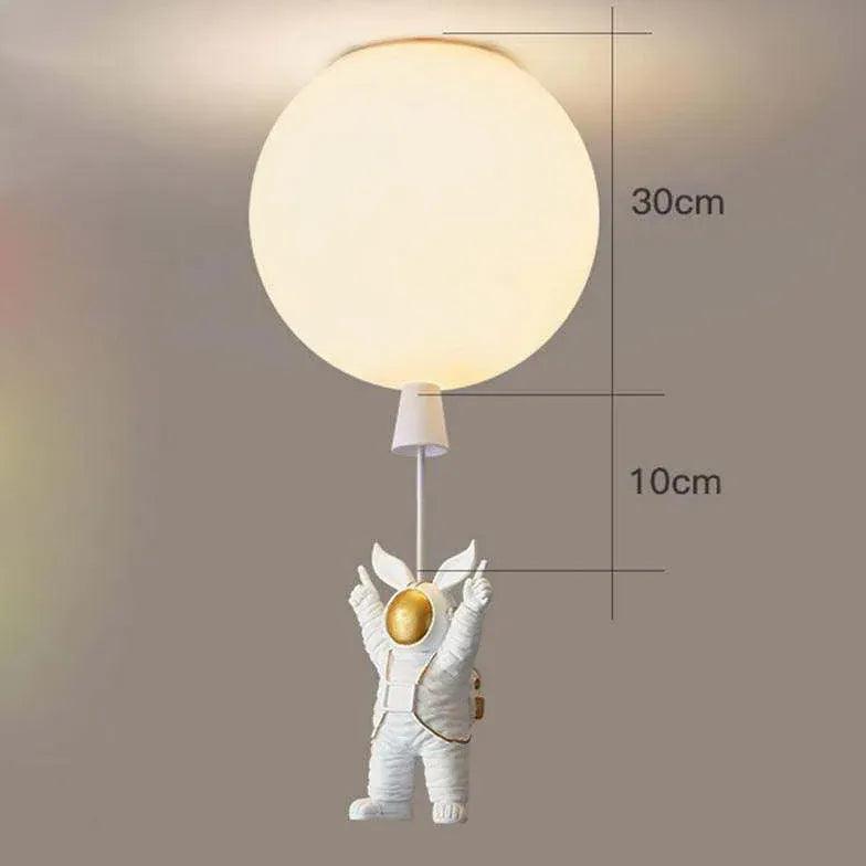 Astronaut Cartoon Design Bedroom Ceiling Light - Clowas