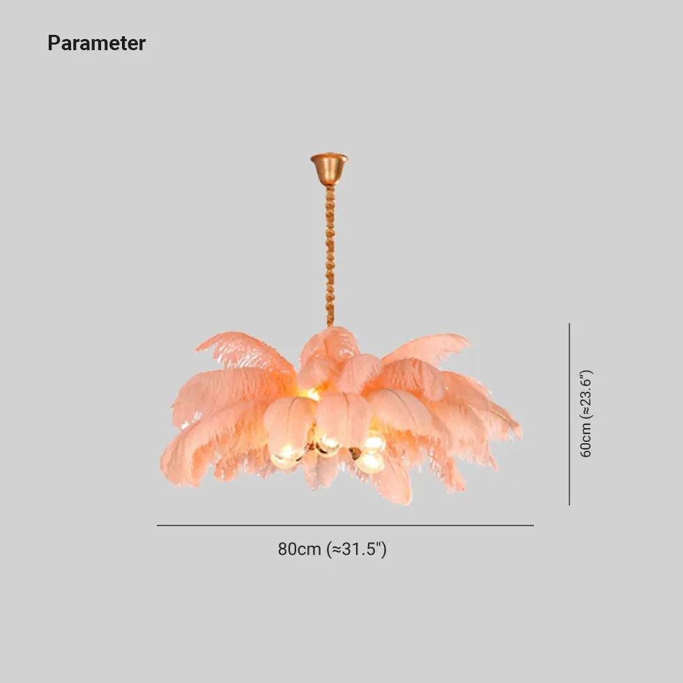 Feather Luxury LED Modern Pendant Light - Clowas