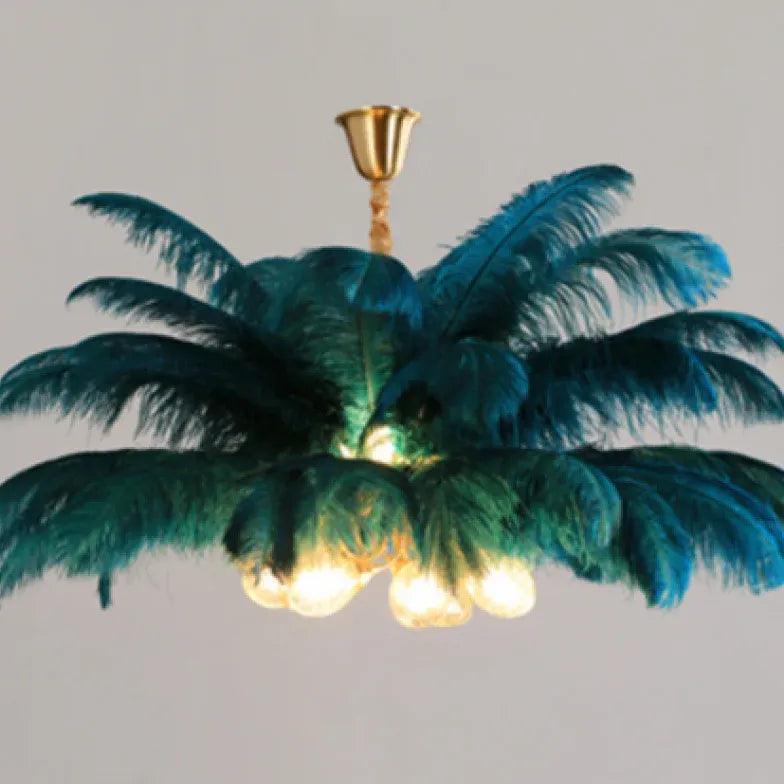 Feather Luxury LED Modern Pendant Light - Clowas