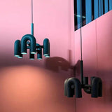 Iron U Shaped Statement Pendant Lights
