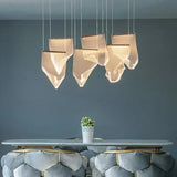 Flow Irregular Gold for Dining Room Chandelier - Clowas