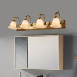 Cream Bellflower Vintage Sconce Light for Bathroom