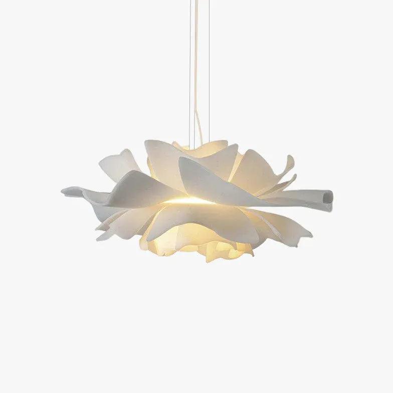 Flower-shaped White Dining Room Pendant Light - Clowas