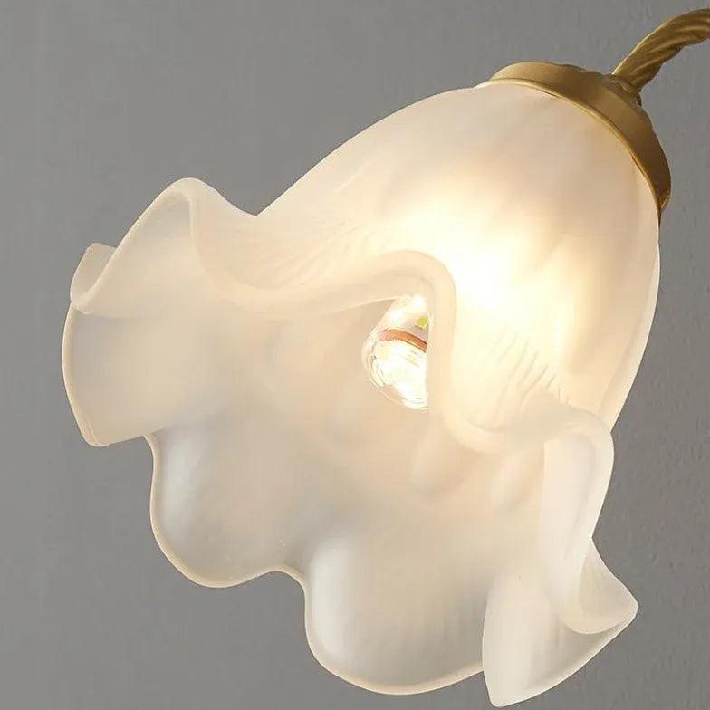 Flower Wall Light Vintage Glass - Clowas