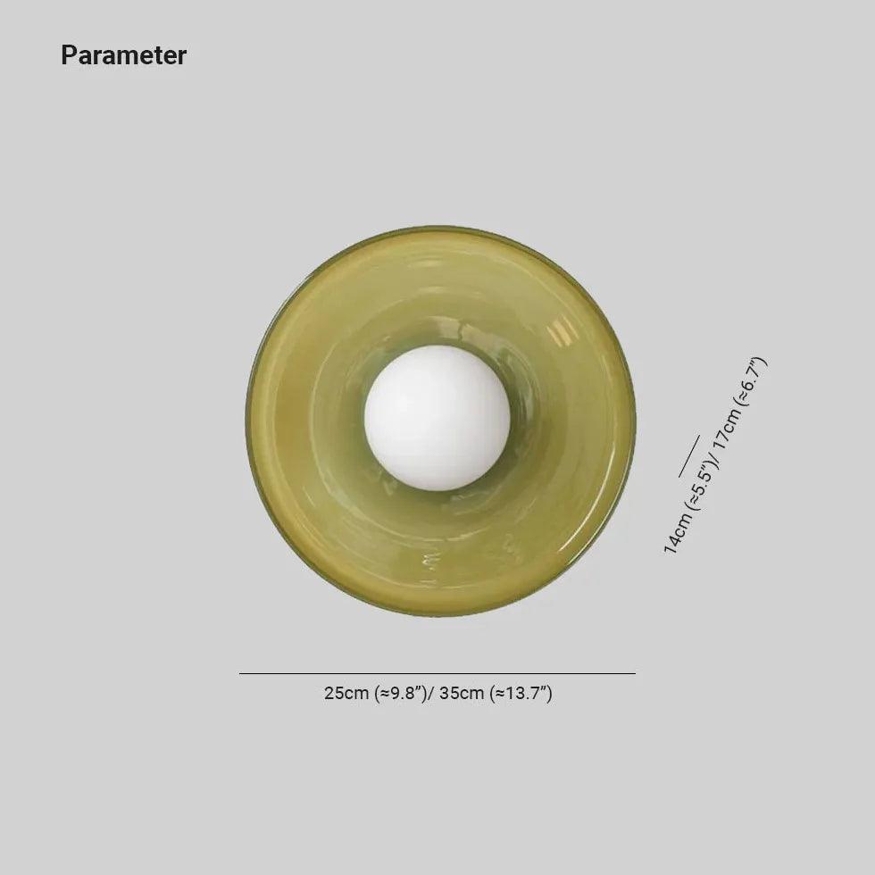 Flying Saucer Modern Flush Ceiling Lights - Clowas