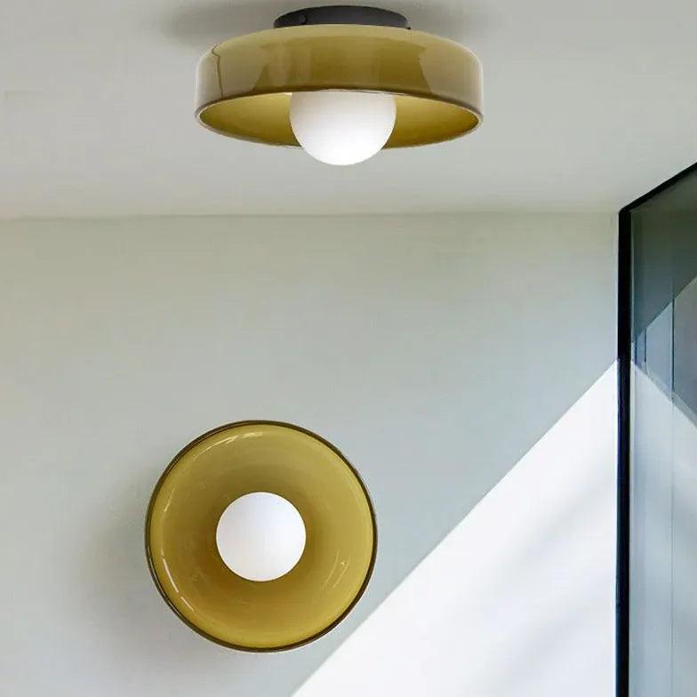 Flying Saucer Modern Flush Ceiling Lights - Clowas