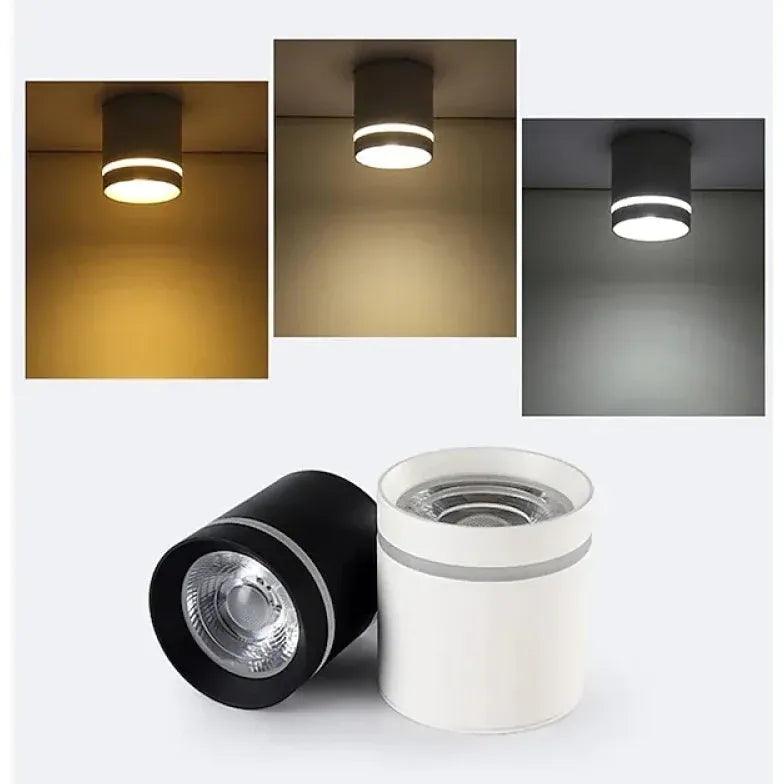 Cylindrical LED Living Room Ceiling Light - Clowas