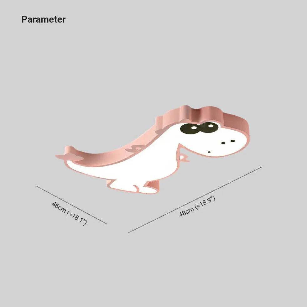 Cartoon Dinosaur Kids Room LED Ceiling Light - Clowas