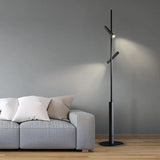 Multi-Head Adjustable Rod Floor Lamp - Clowas