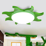 Multi-color Sunflower Shaped Bedroom Ceiling Light - Clowas