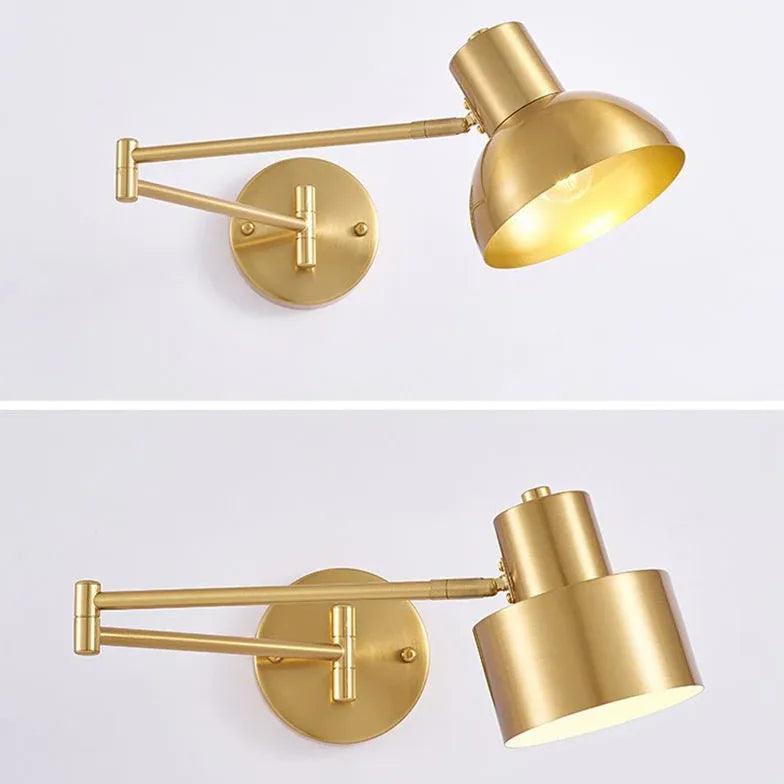 Adjustable Metal Modern Bedroom Wall Lights - Clowas