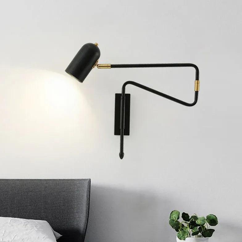 Long Arm Reading Plug in Wall Lights - Clowas